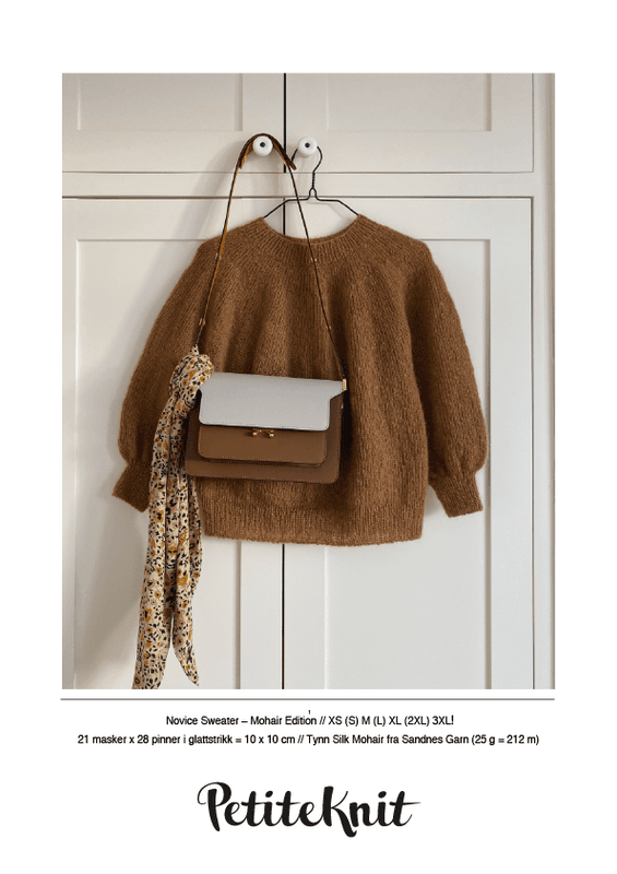 PetiteKnit Novice Sweater Mohair Edition