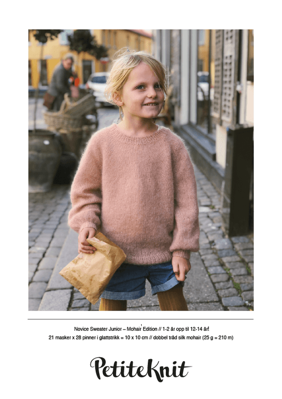 PetiteKnit Novice Sweater Junior Mohair Edition