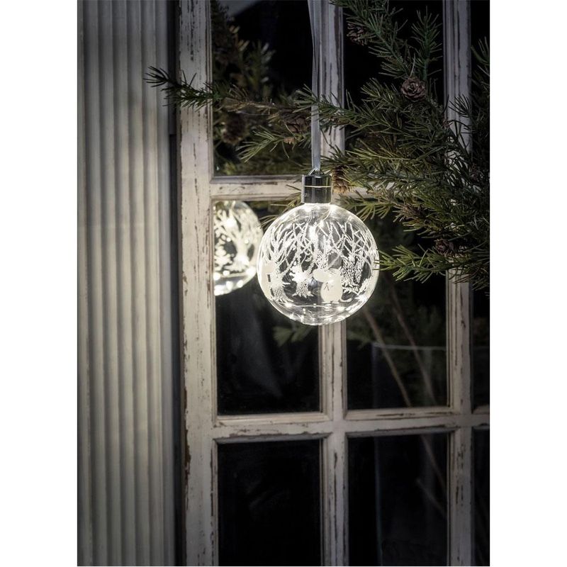 Dekorasjonskule med Led-lys
