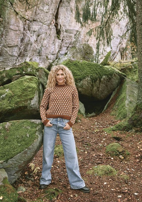 Cecilie Skog#2 Trær Genser Dame